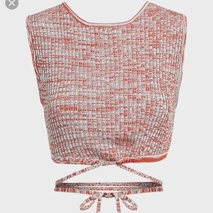 Christopher Ester Cropped Knit Top